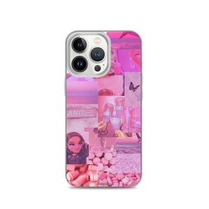 Yasmine Aesthetic iPhone Case (Pink)