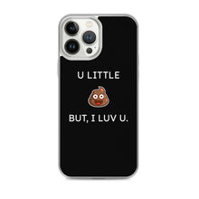 Load image into Gallery viewer, I LUV U Emoji iPhone Case (Black)
