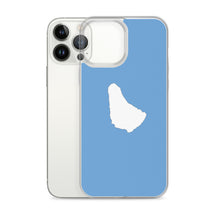 Cargar imagen en el visor de la galería, Map of Barbados iPhone Case (Blue)
