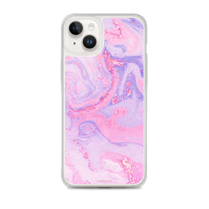 Emily Marble iPhone Case (Pink)