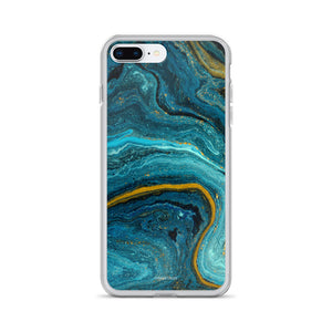 Primo Marble iPhone Case (Teal)