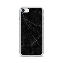 Cargar imagen en el visor de la galería, Titan Marble iPhone Case (Black)
