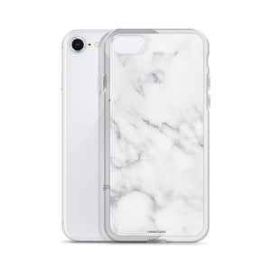 Jasmine Marble iPhone Case (White)