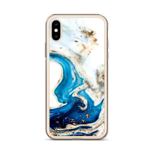Fia Marble iPhone Case (Blue)