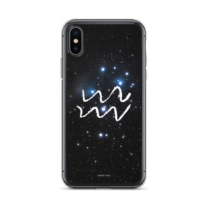 Aquarius iPhone Case (Black)