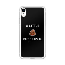 Load image into Gallery viewer, I LUV U Emoji iPhone Case (Black)

