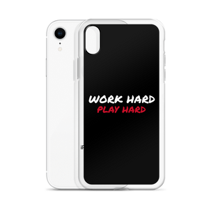 Work Hard iPhone Case (Black)