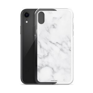 Jasmine Marble iPhone Case (White)