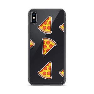 Pizza Emoji iPhone Case (Clear)