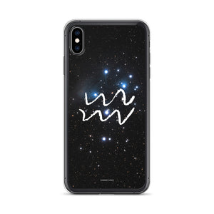 Aquarius iPhone Case (Black)