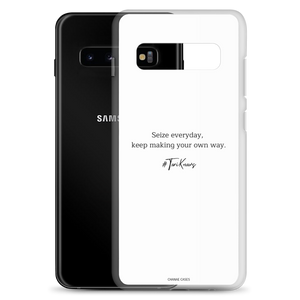 #ToriKnows Samsung Case (White)
