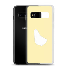 Load image into Gallery viewer, Map of Barbados Samsung Case (Yellow)
