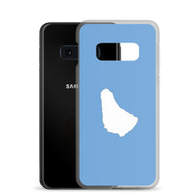 Load image into Gallery viewer, Map of Barbados Samsung Case (Blue)
