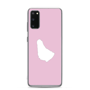 Map of Barbados Samsung Case (Pink)