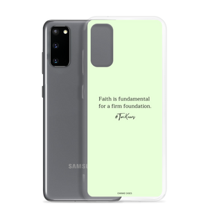 #ToriKnows: "Faith" Samsung Case (Lime Green)