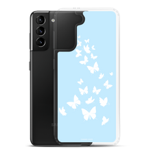 Load image into Gallery viewer, Butterfly Samsung Case (Baby Blue)
