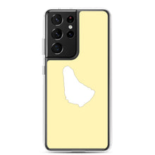 Load image into Gallery viewer, Map of Barbados Samsung Case (Yellow)
