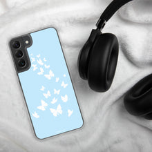 Load image into Gallery viewer, Butterfly Samsung Case (Baby Blue)
