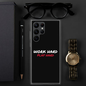 Work Hard Samsung Case (Black)