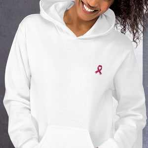 Cancer Awareness Embroidered Hoodie (Charity)