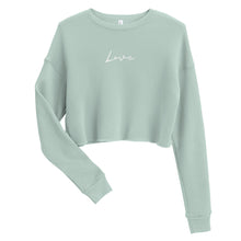 Load image into Gallery viewer, Love Crop Sweater
